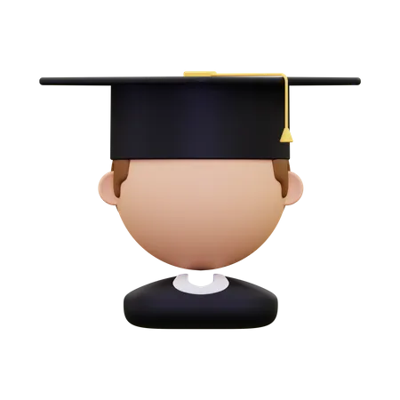 School Graduation  3D Icon