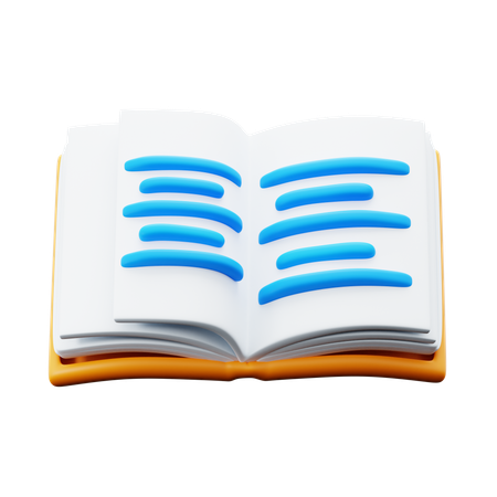 School Notebook  3D Icon