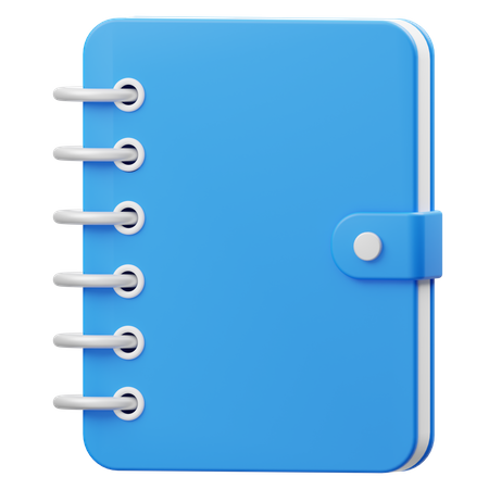 School Notebook 3D Icon