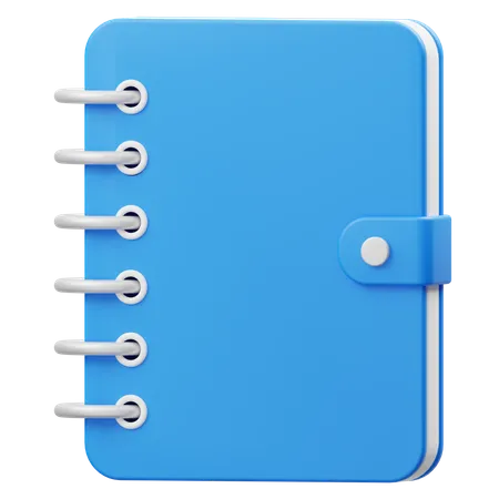 School Notebook 3D Icon