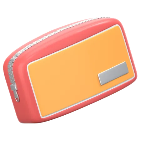 School Pencil Case  3D Icon