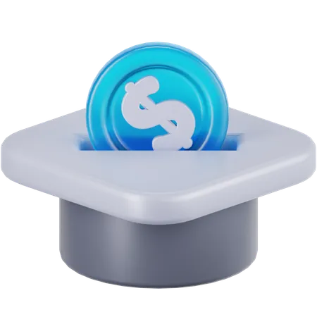 学校節約  3D Icon