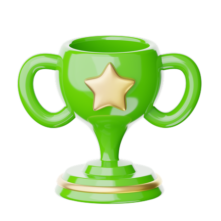 School Trophy  3D Icon