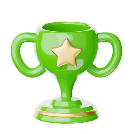 School Trophy  3D Icon