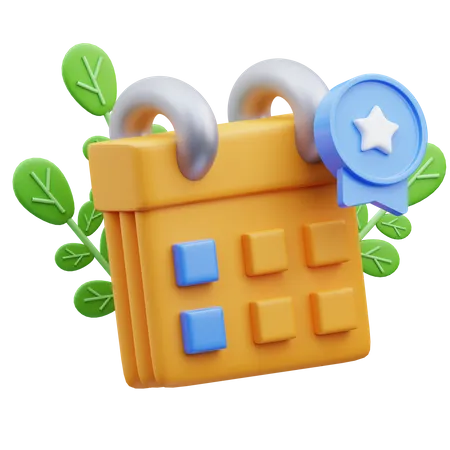 School Vacation  3D Icon