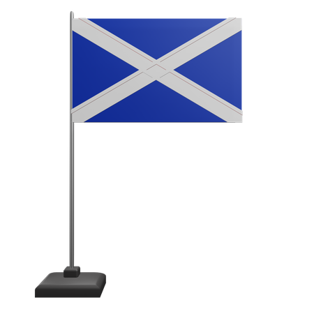 Schottland Flagge  3D Icon