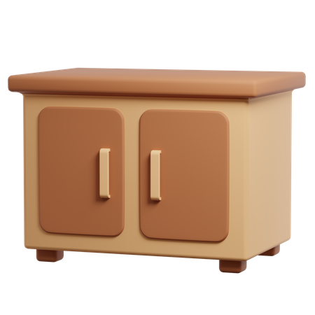 Kleiderschrank  3D Icon