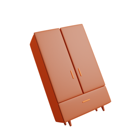 Schrank  3D Illustration