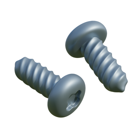 Schrauben 3D Icon