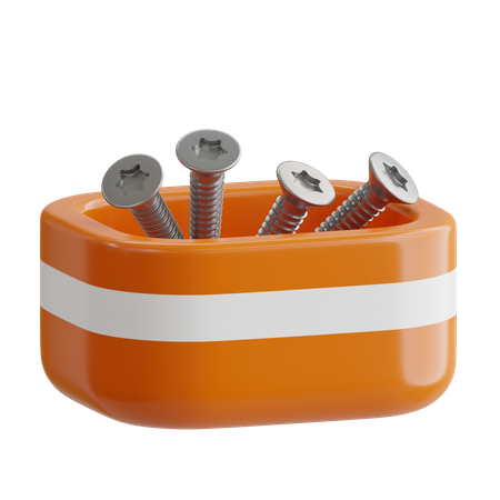 Schrauben  3D Icon