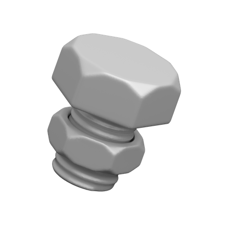 Schraubenmutter  3D Icon