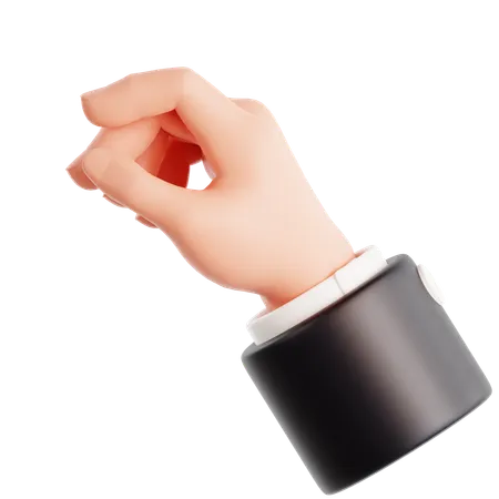 Schreibende Handbewegung  3D Icon