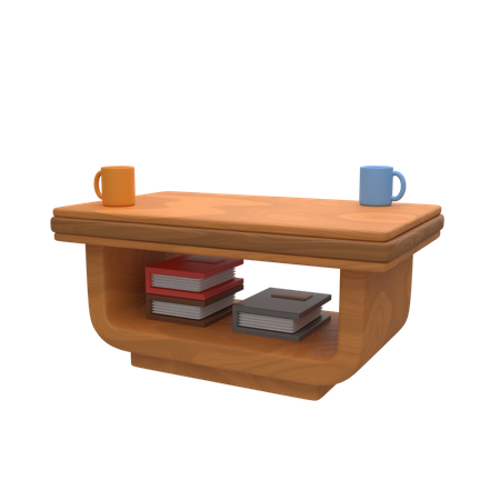 Schreibtisch  3D Icon