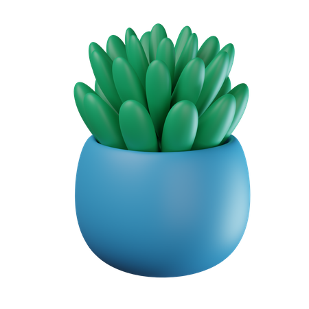 Schreibtischpflanze  3D Icon