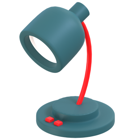 Schreibtischlampe  3D Icon