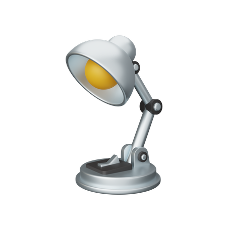 Schreibtischlampe  3D Icon