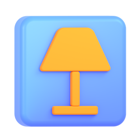 Schreibtischlampe  3D Icon