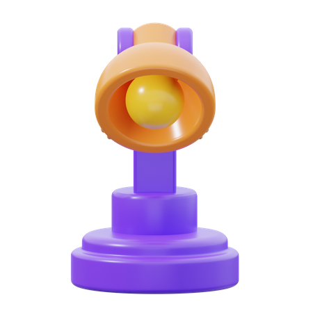 Schreibtischlampe  3D Icon