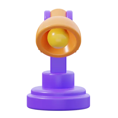 Schreibtischlampe  3D Icon