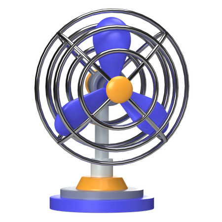 Schreibtischventilator  3D Icon
