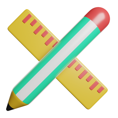 Schreibwaren  3D Icon