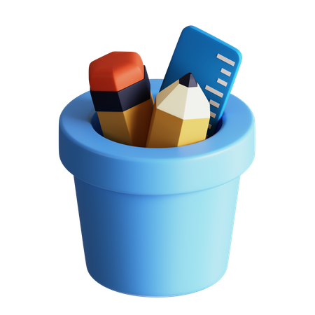 Schreibwaren  3D Icon