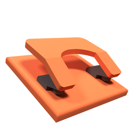 Briefpapier-Perforator  3D Icon