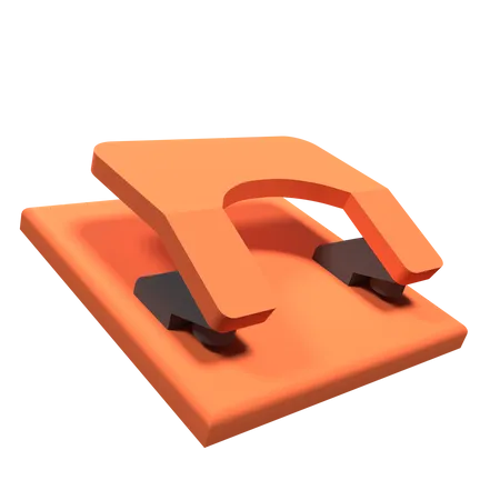 Briefpapier-Perforator  3D Icon