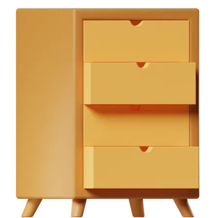 Schublade  3D Icon