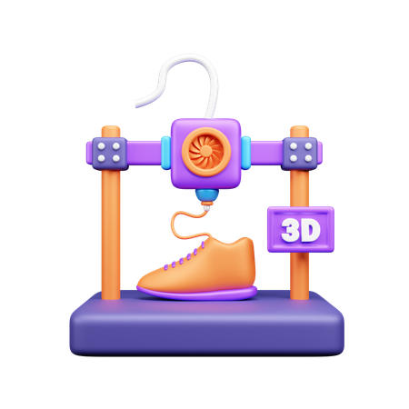 Schuhdruck  3D Icon