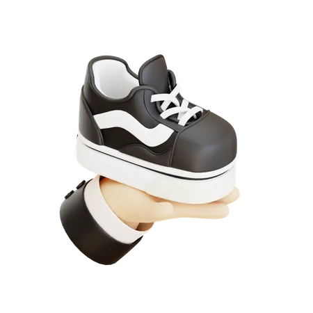 Schuhe hand  3D Icon