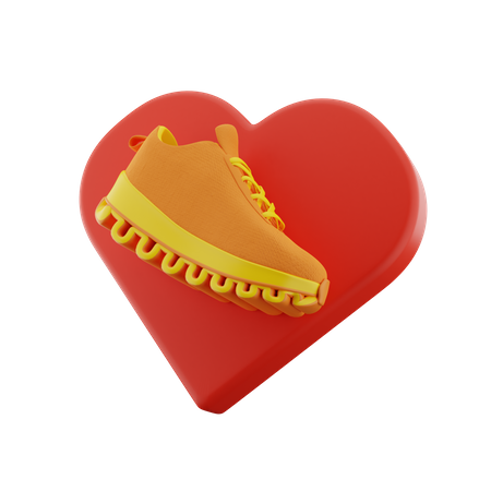 Schuhe Liebe  3D Icon