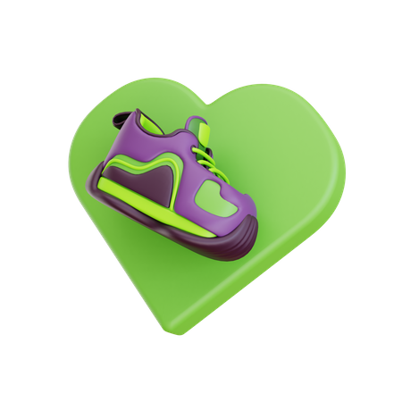 Schuhe Liebe  3D Icon