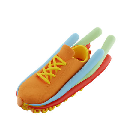 Schuhe spritzen  3D Icon
