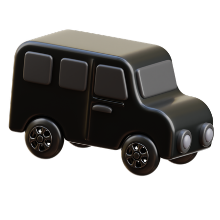 Schulbus  3D Icon