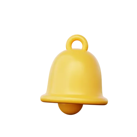 Schulglocke  3D Illustration