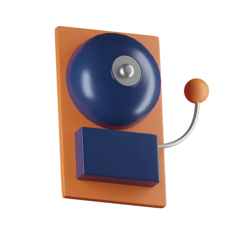 Schulglocke  3D Icon