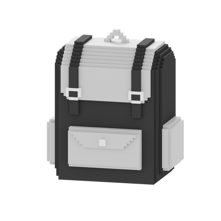 Schulrucksack  3D Icon