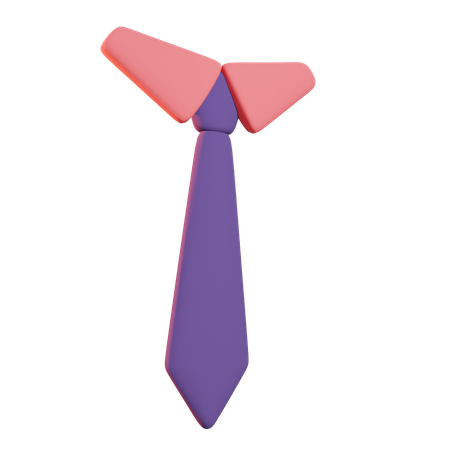 Schuluniform Krawatte  3D Icon