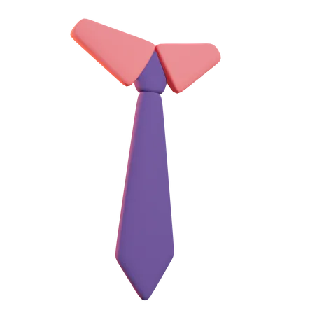 Schuluniform Krawatte  3D Icon