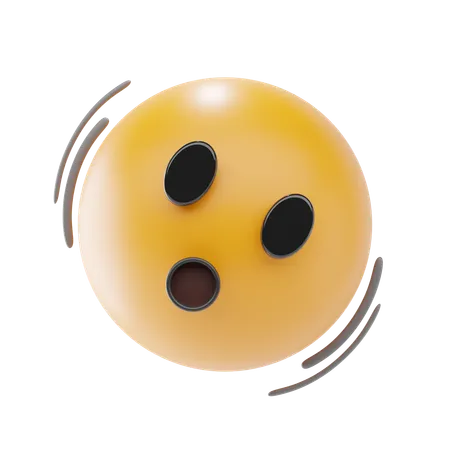 Zitterndes Gesicht Emoji  3D Icon