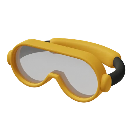 Sicherheitsbrille  3D Icon