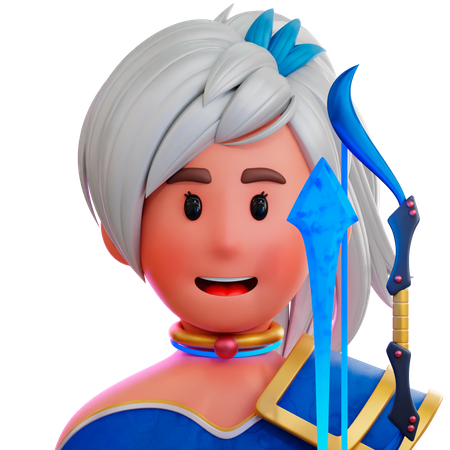 Schütze  3D Icon