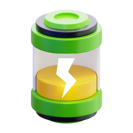 Niedriger Batteriestatus  3D Icon