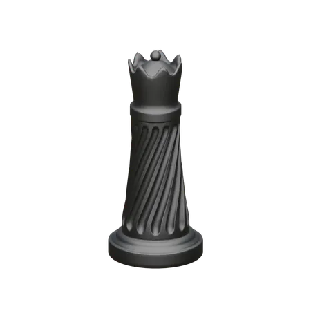Schwarze Königin  3D Icon
