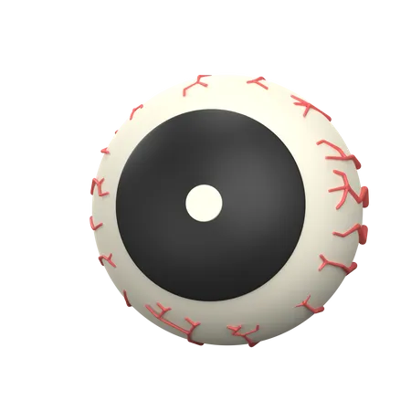 Schwarzes Auge  3D Icon