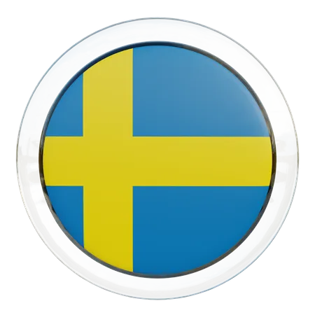 Schweden Flagge  3D Flag