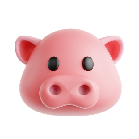 Schwein  3D Icon