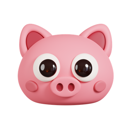 Schweinegesicht  3D Emoji