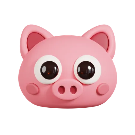 Schweinegesicht  3D Emoji